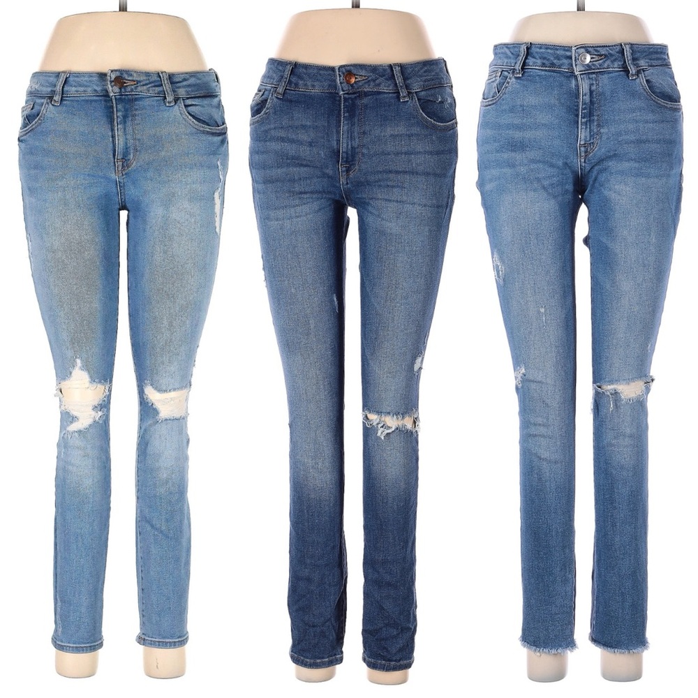 *3 Pair* DL1961 Margaux Instasculpt Ankle Skinny Jeans